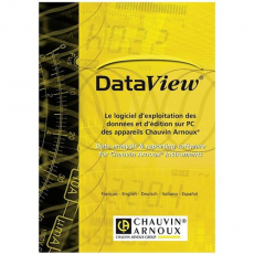 Изображение Программное обеспечение для приборов Chauvin Arnoux (DataView)
