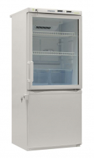Изображение Холодильник комбинированный лабораторный ХЛ-250-1 POZIS (тониров. стекло/металл)