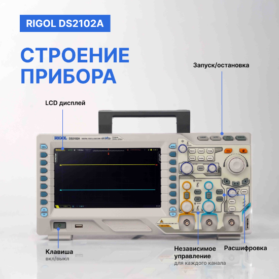 Осциллограф цифровой RIGOL DS2102A_7