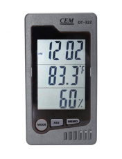 Изображение Измеритель температуры и влажности DT-322
