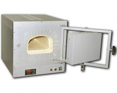 Изображение Печь муфельная 8л, 1250C, программируемый терморегулятор РТ-1250Т