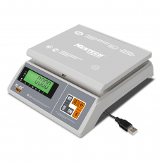 Фасовочные настольные весы M-ER 326 AFU-6.01 Post II LCD USB-COM