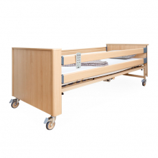 Изображение Кровать электрическая Burmeier Dali Standard c деревянными декоративными панелями