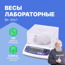 Изображение Весы лабораторные ВК-600.1