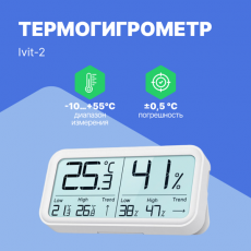 Изображение Термогигрометр Ivit-2