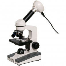 Изображение Микроскоп биологический Биолаб С-16 (с видеоокуляром, ахроматический монокуляр, учебный)
