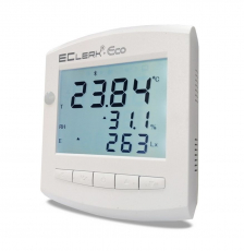 Изображение EClerk-Eco-RHTQ-0-0-R Измеритель-регулятор температуры, влажности и уровня освещенности