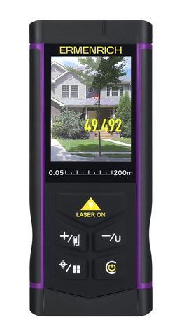 Лазерная рулетка Ermenrich PRO LR200, с камерой_1