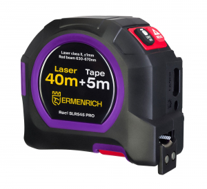 Рулетка с лазерным дальномером Ermenrich Reel SLR545 PRO