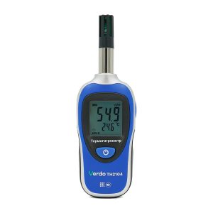 VERDO TH2104 Термогигрометр портативный со встроенным датчиком, -30...+70°С, 10-95%