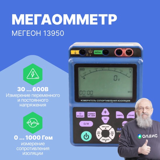 Мегаомметр МЕГЕОН 13950_1