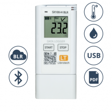 Изображение Измеритель-регистратор (логгер) температуры и влажности Librotech SX100-H BLR (Bluetooth Long Range)