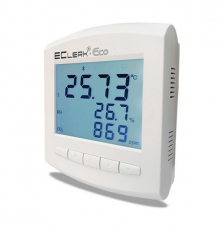 Изображение Измеритель-регистратор EClerk-Eco-M-RHT-11 температуры и относительной влажности воздуха, с дисплеем
