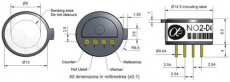 Изображение Сенсор электрохимический трехэлектродный компактный NO2-D4 на диоксид азота (0-20ppm)