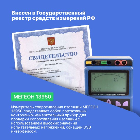 Мегаомметр МЕГЕОН 13950_9