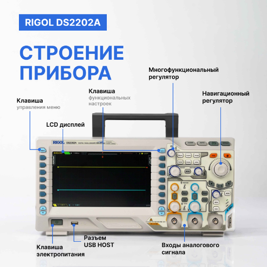 Осциллограф цифровой запоминающий RIGOL DS2202A_7
