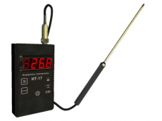 Изображение Термометр цифровой (электронный) с выносным датчиком контактный ИТ-17 С-01