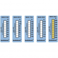 Изображение Термо-индикаторы самоклеющиеся (10 шт) 161-204°С