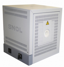 Лабораторная трубчатая электропечь SNOL 0.2/1250 программируемый терморегулятор