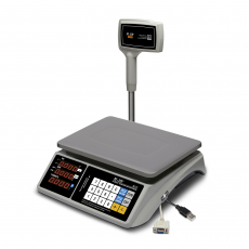 Торговые настольные весы M-ER 328 ACPX-15.2 TOUCH-M LED RS232 и USB