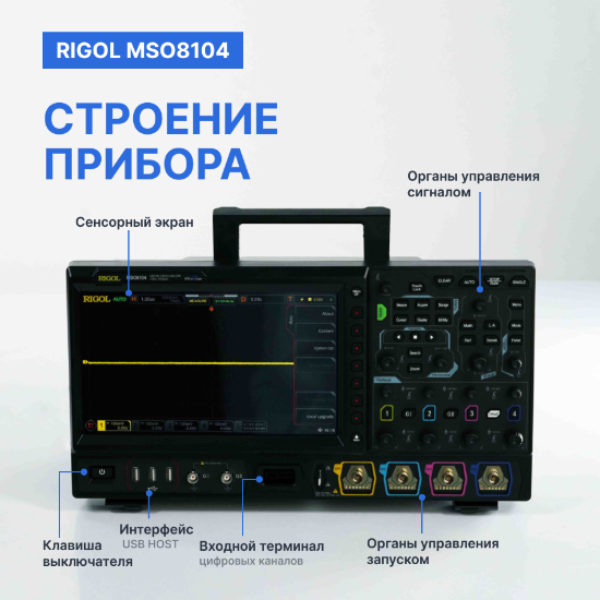 Осциллограф смешанных сигналов MSO8104 _7