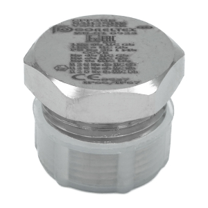 Заглушка взрывозащищенная для газоанализатора HardGas FX, резьба 3/4" NPT, никелированная латунь