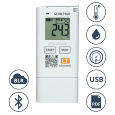 Изображение Логгер температуры, влажности и давления Librotech SX100-P BLR (Bluetooth Long Range)