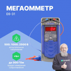 Мегаомметр Радио-Сервис Е6-31