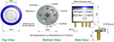 Изображение Сенсор электрохимический четырехэлектродный NO2-A4 на диоксид азота (0-20ppm)