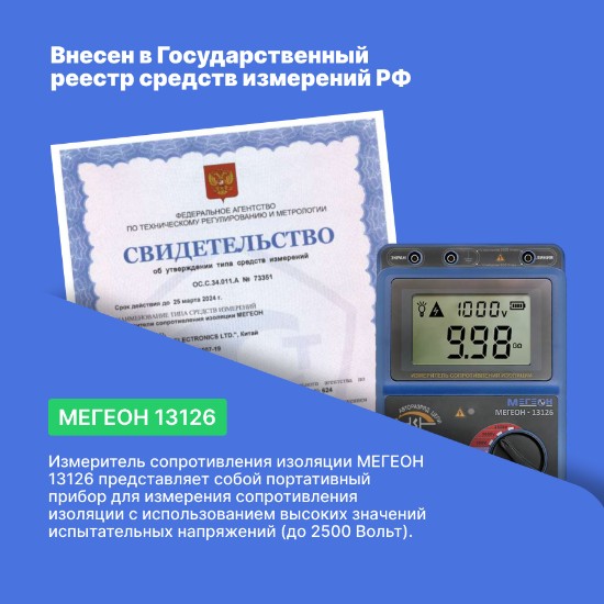 Мегаомметр МЕГЕОН 13126_8