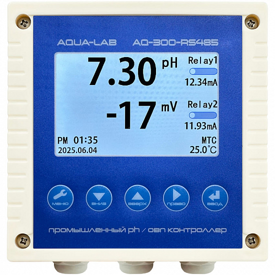 AQUA-LAB AQ-300-24 PH/ORP контроллер промышленный интерфейс RS485 ...