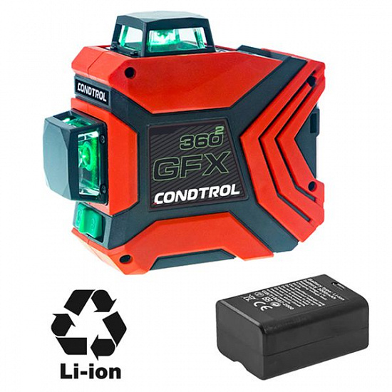 Лазерный нивелир CONDTROL GFX 360-2 Kit_6