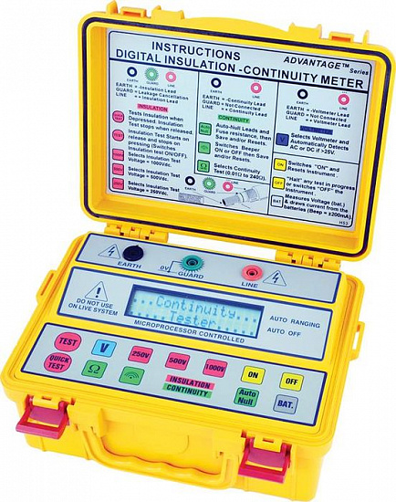 Измеритель сопротивления изоляции SEW 4153 IN_1