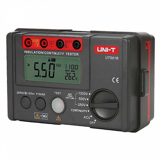 UT501B UNI-T Измеритель сопротивления изоляции цифровой_1