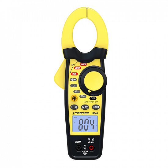 Токоизмерительные клещи Trotec BE40_1