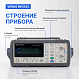 VERDO MF2102 ВЧ-милливольтметр 2-канальный, 50 мкВ-300В, 5 Гц-5МГц, двойной VFD дисплей_7