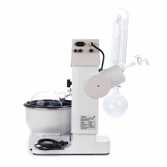 Altimax RV12-2A Испаритель ротационный, 1. Электрический подъемник 2. Вращающаяся колба: 2 л 3. Диапазон скоростей 20–200 об/мин._5