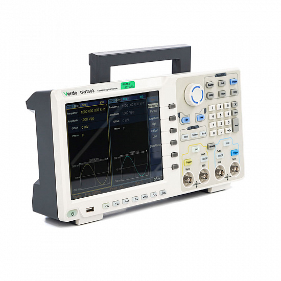 VERDO GW1503 Генератор сигналов 160 МГц, 1250 Мвыб/с_3