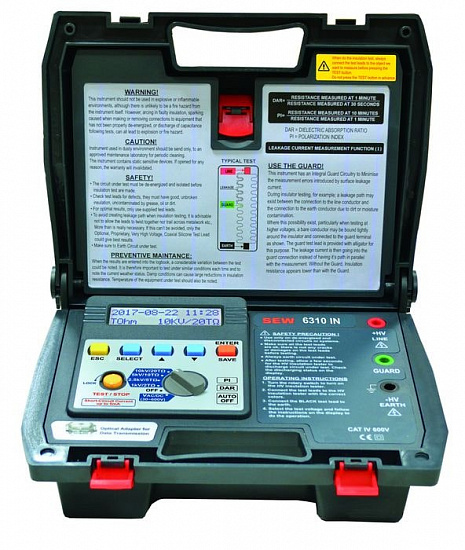 Измеритель сопротивления изоляции SEW 6310 IN_1