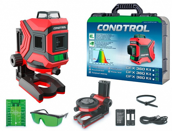 Лазерный нивелир CONDTROL GFX 360 Kit_3