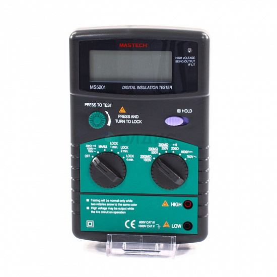 Мегаомметр цифровой MS5201 Mastech_1
