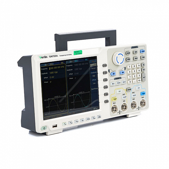 VERDO GW1504 Генератор сигналов 200 МГц, 1250 Мвыб/с_3