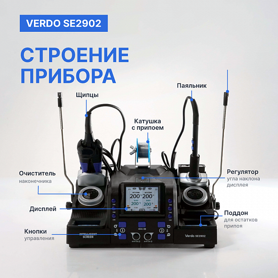 VERDO SE2902 Станция паяльная_7