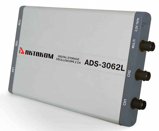 USB осциллограф - приставка ADS-3062L двухканальный_1