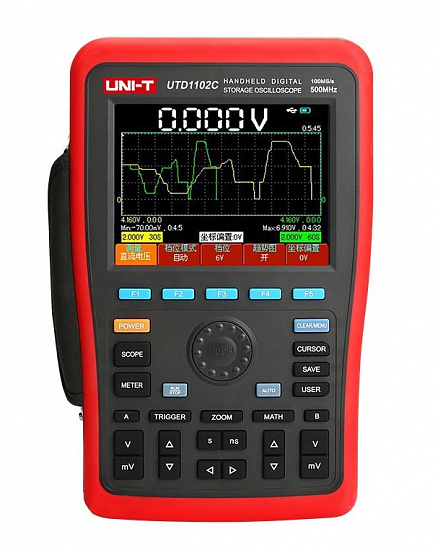 UNI-T UTD1102C Осциллограф цифровой портативный_1