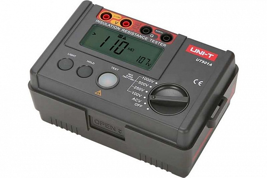 UT501A UNI-T Измеритель сопротивления изоляции цифровой_2