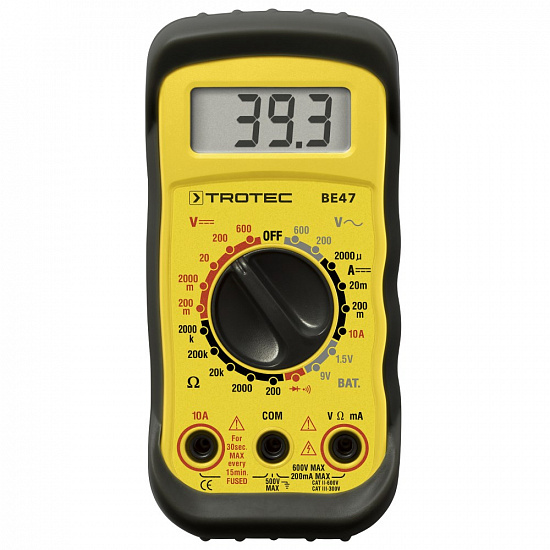 Мультиметр цифровой Trotec BE47_1