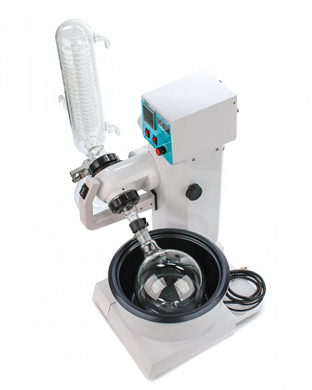Altimax RV12-2A Испаритель ротационный, 1. Электрический подъемник 2. Вращающаяся колба: 2 л 3. Диапазон скоростей 20–200 об/мин._6