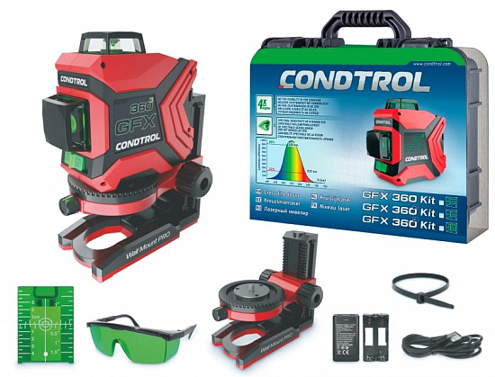 Лазерный нивелир CONDTROL GFX 360-3 Kit_2