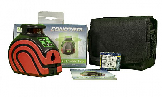 Лазерный нивелир CONDTROL Unix360 Green pro_3